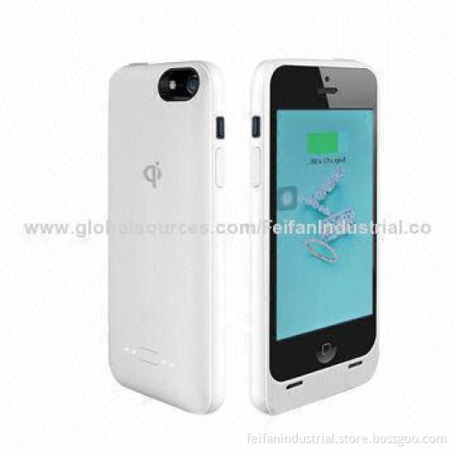 Qi wireless charger battery case for iPhone 5 5s